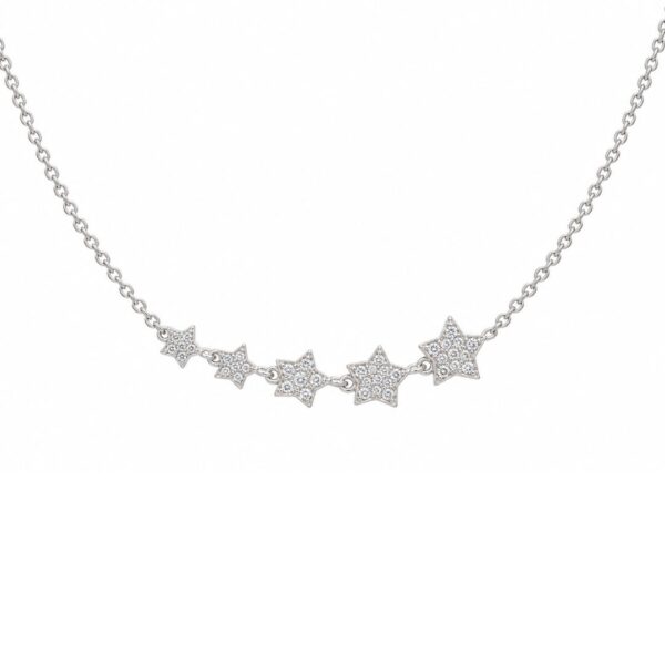 Collar Estrellas Circón
