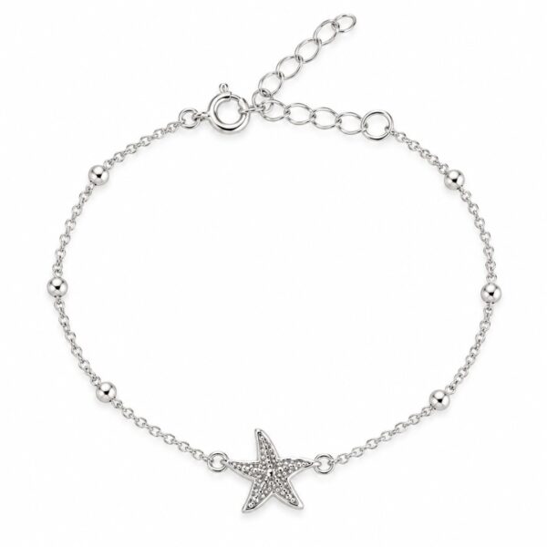 Pulsera Esferas Estrella de Mar Circón